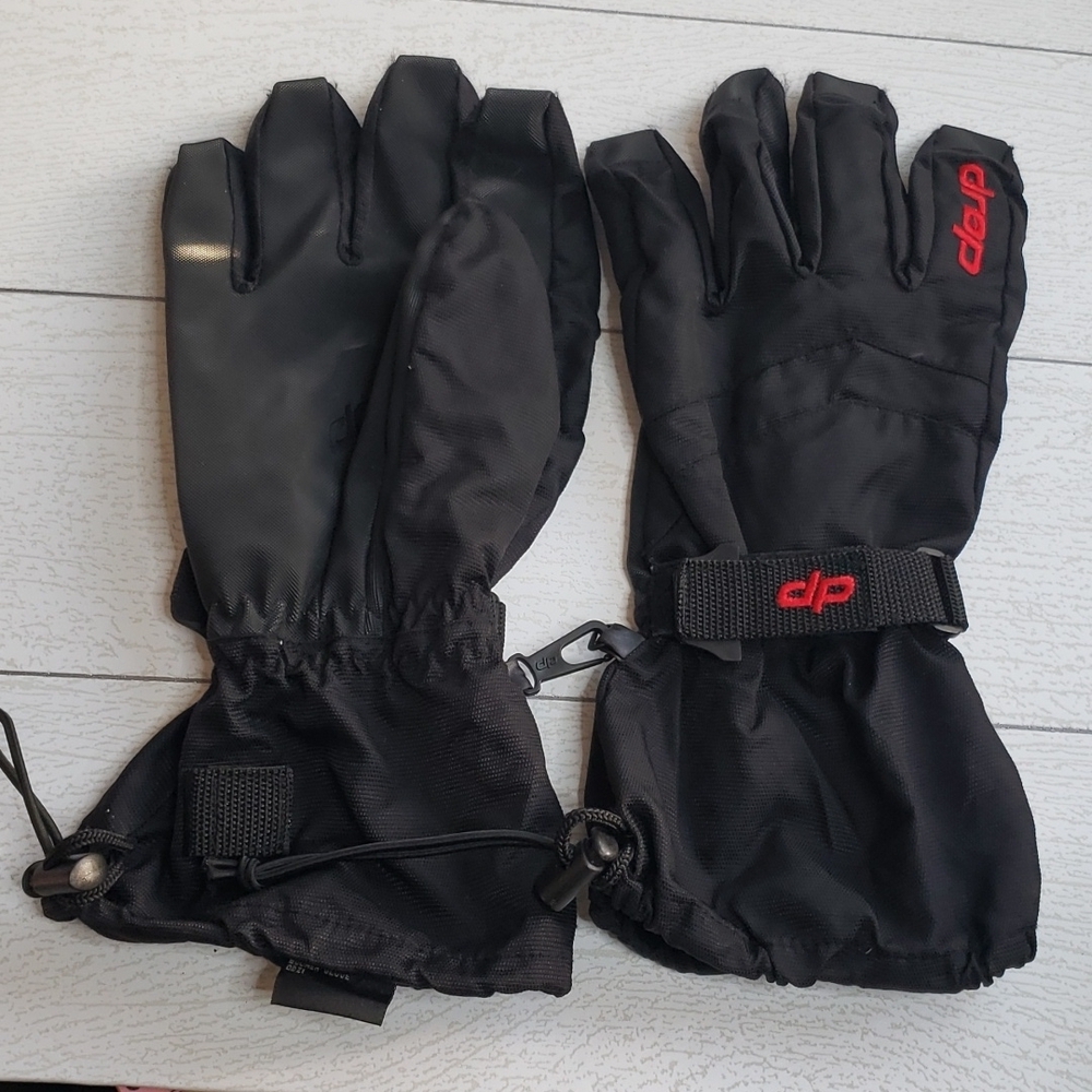 Drop XL no lined adult snow gloves